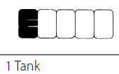 Aufstellschema  1 Tank - VSF 151