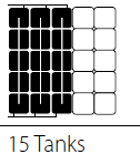 Aufstellschema  15 Tanks - VSF 119