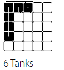 Aufstellschema 6 Tanks - VSF 625