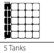 Aufstellschema  5 Tanks - VSF 117