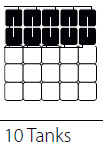 Aufstellschema  10 Tanks - VSF 606