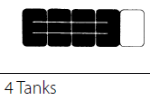 Aufstellschema  4 Tank - WSF1004