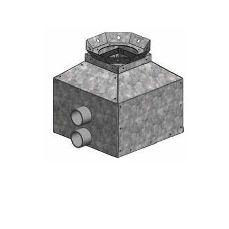 Austragungsbox für ThermoFlux Pelletsilo/-box