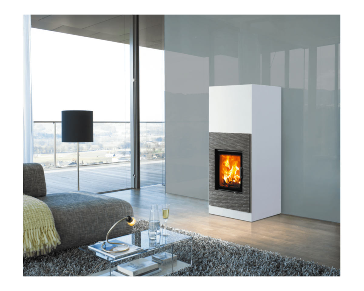 Austroflamm Kamineinsatz 45x51 K 2.0 flache Scheibe- Ambientebild | klimaworld.com