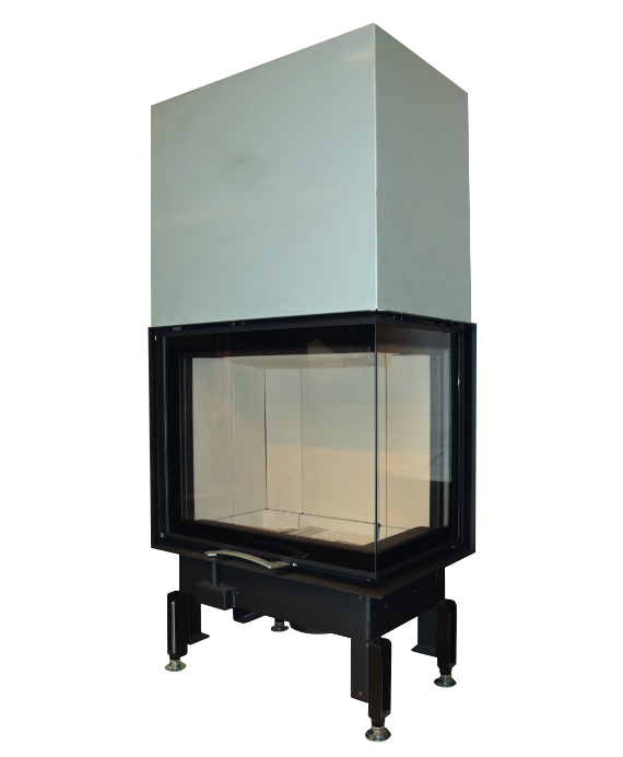 Austroflamm Eckkamin Schiebetüre rechts 63x40x51 S 2.0