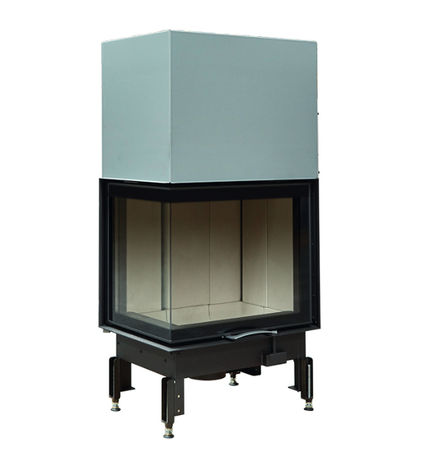 Austroflamm Kamineinsatz linke Eckscheibe 69x49x57 S 2.0