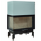 Austroflamm Eckkamineinsatz 89x49x57 S 2.0 | Eckscheibe links | 12,0 kW