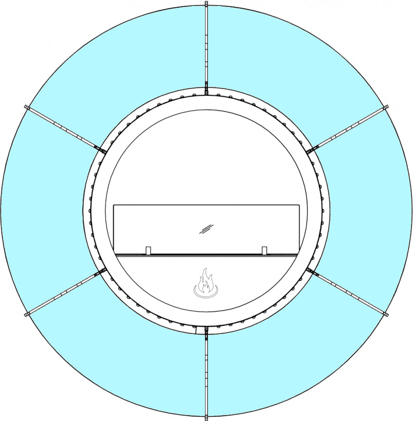 Plexiglasplatte für ebios-fire Aviator