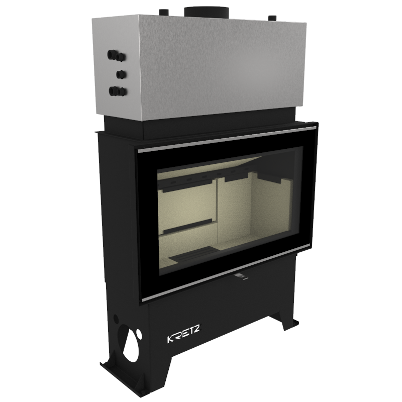 Warmwasser Kamineinsatz B 103 VSP10