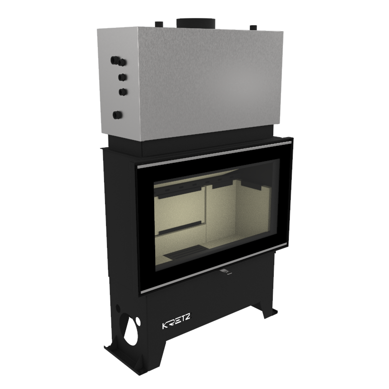 Warmwasser Kamineinsatz B 103 VSP 15