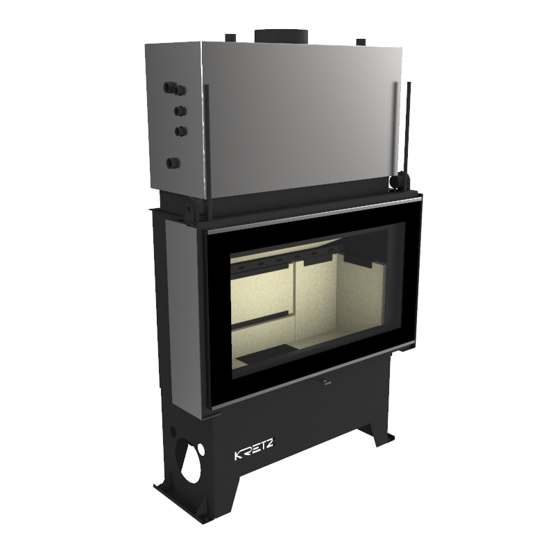 Warmwasser Kamineinsatz B 104 VSP 15