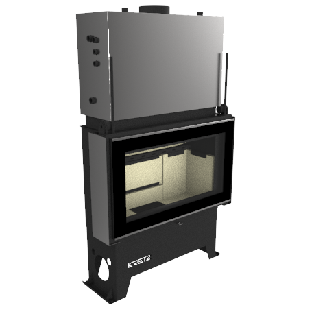 Warmwasser Kamineinsatz B 104 VSP 21