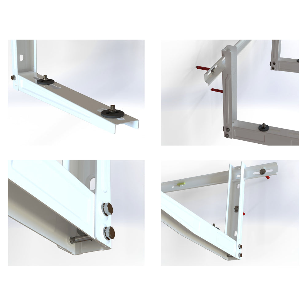 ASPEN | Wandhalterung für Außengeräte | bis 60 kg