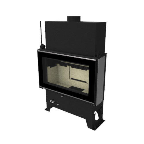 KRETZ | Kamineinsatz B 104 SP | Befeuerung vorn + hinten | 8 kW