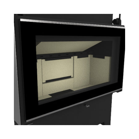 KRETZ | Kamineinsatz B 104 SP | Befeuerung vorn + hinten | 8 kW