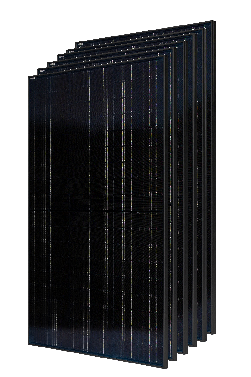 6x Hanover Halbzellen Solarmodule | monokristallin | 345 Watt