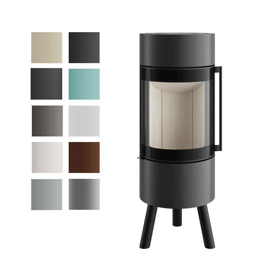 Spartherm Kaminofen Passo XS tripod| 5,9 kW | Farbwahl