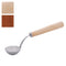 Sentiotec Schöpfkelle aus Edelstahl | 441 | 100 ml | Holzgriff Farbwahl