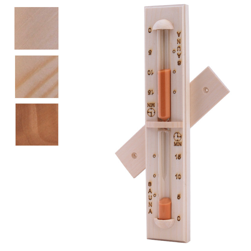 Sentiotec Sanduhr mit orangefarbenem Sand | Farbwahl | klimaworld.com