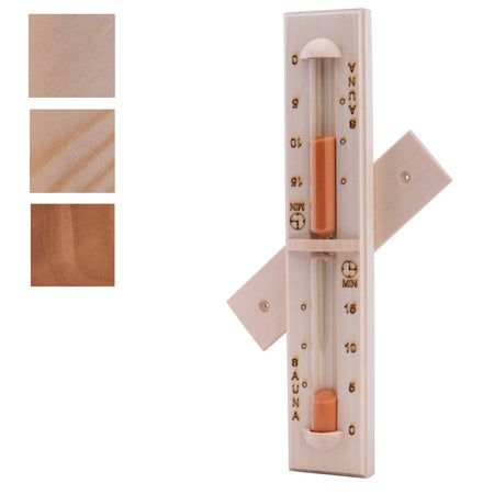 Sentiotec Sanduhr mit orangefarbenem Sand | Farbwahl | klimaworld.com