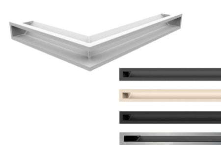 Kratki Eckluftleiste, Luftleiste 45S, 5 Farben | 547x766 Winkel x 90mm