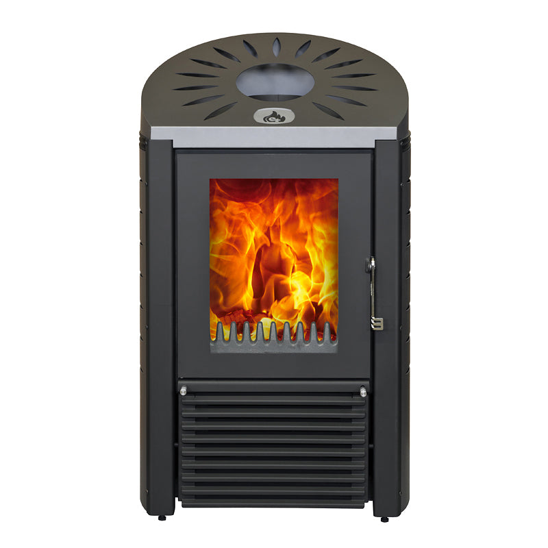 Warmluftkaminofen Mijava Baby Oval Barcelona 7 kW Euroteplo