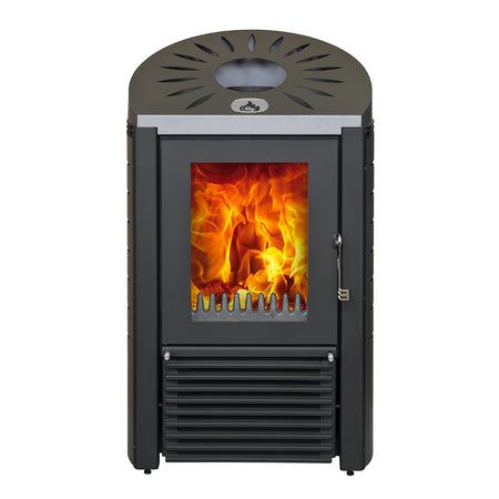 Warmluftkaminofen Mijava Baby Oval Barcelona 7 kW Euroteplo