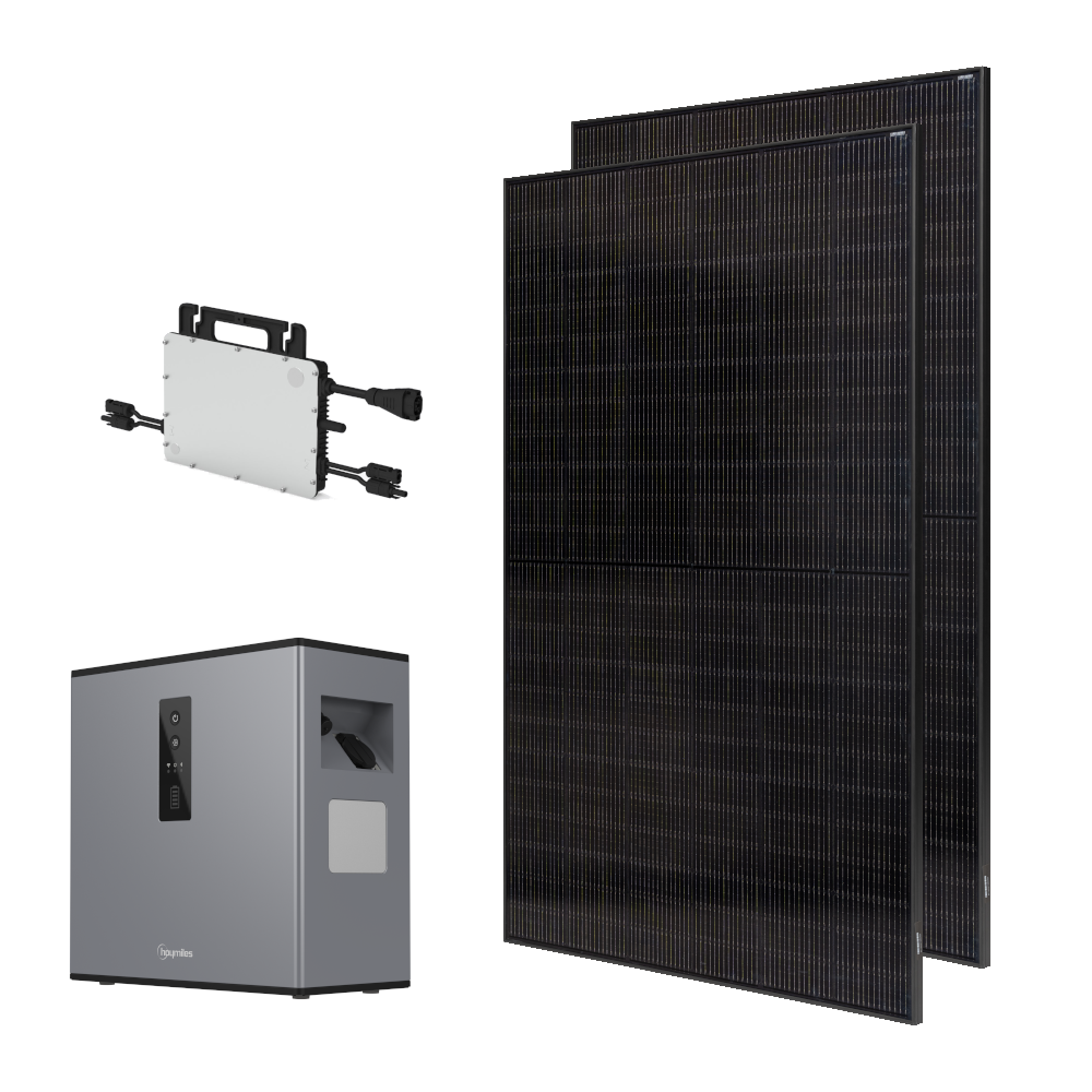 Balkonkraftwerk 800W inkl. Batteriespeicher | klimaworld