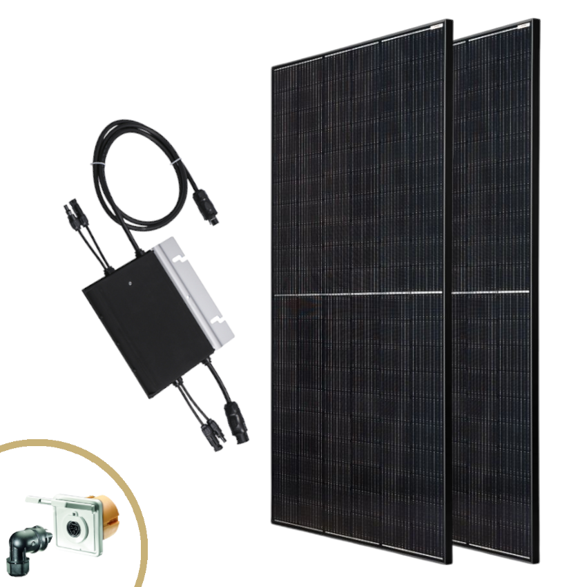 Balkonkraftwerk 600 W | Photovoltaikanlage 3 | steckfertig