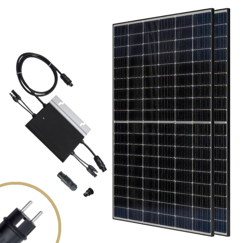 Balkonkraftwerk 700 W Photovoltaikanlage, Starterset | klimaworld.com