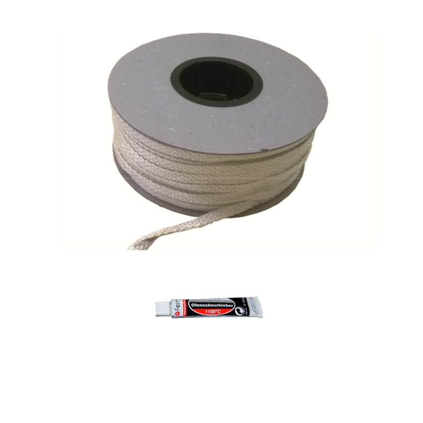 Fermit | Glasfaserband inkl. Kleber | weiß | 2 Meter