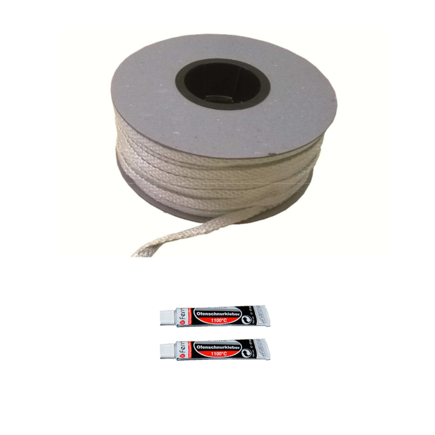 Fermit | Glasfaserband inkl. Kleber | weiß | 3 Meter