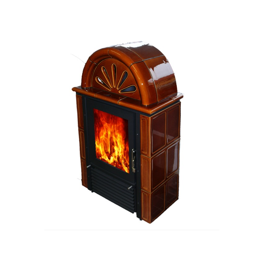 EuroTeplo Warmluftkachelofen | Barcelona Sun | 8 kW