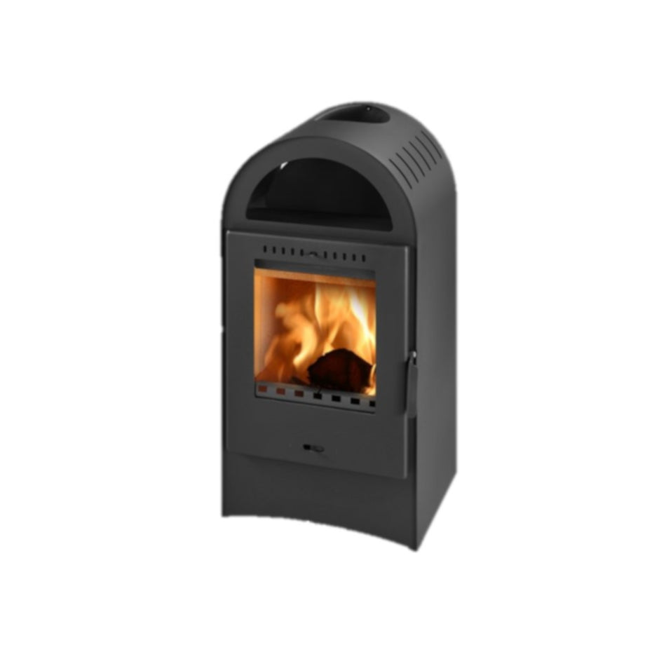 Thorma | Kaminofen | BASEL II | schwarz | 7 kW