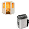 Sentiotec Sauna Komplettset Basic Corner | Scandia Next | 5 Pers.