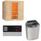 Sentiotec Sauna Komplettset Basic Medium | Scandia Next Combi | 4 Pers.