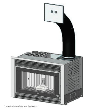 Edilkamin Bausatz Befüllungssystem mit Rutsche