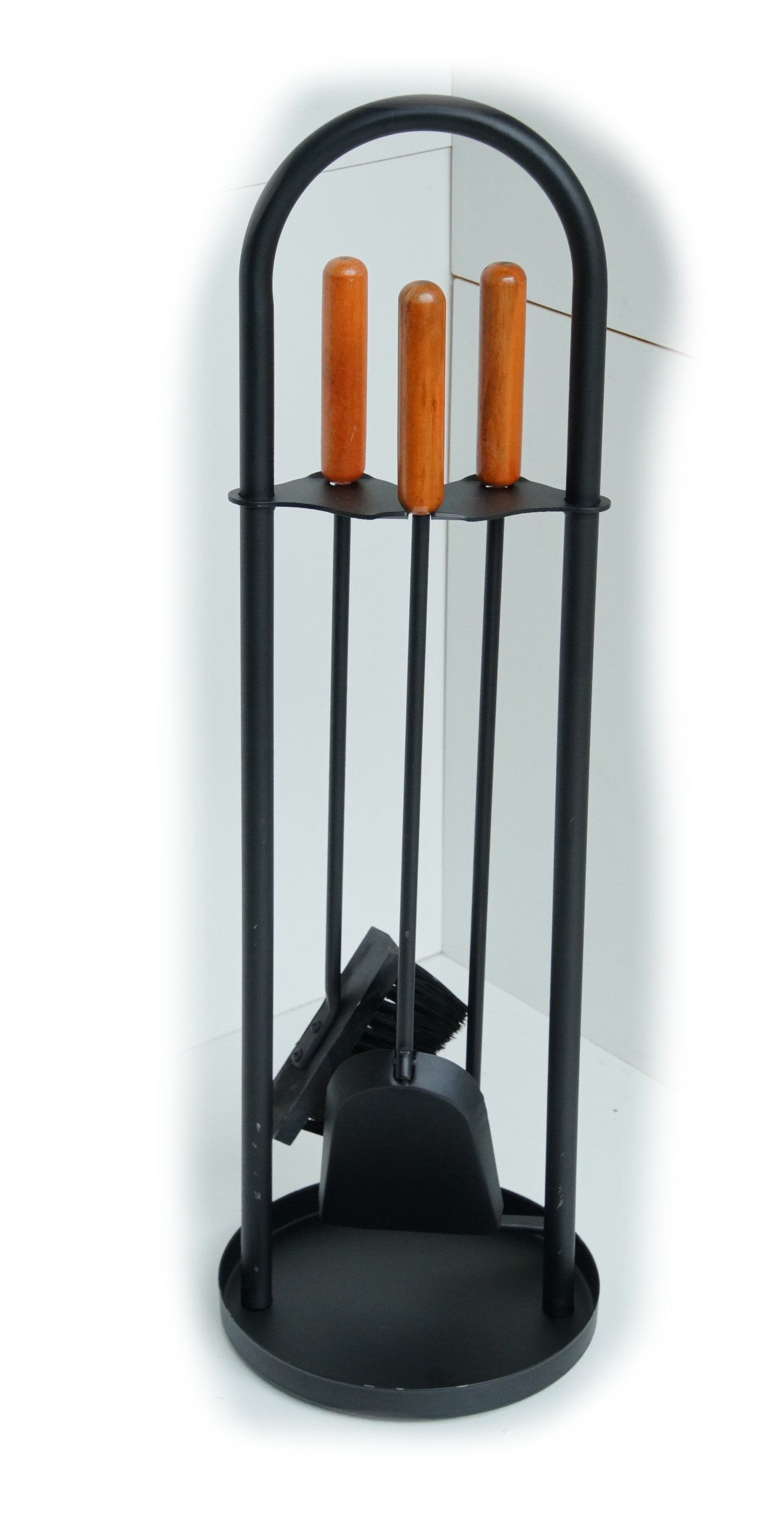 Kaminbesteck 3 teilig schwarz ca. 70cm | B-Ware