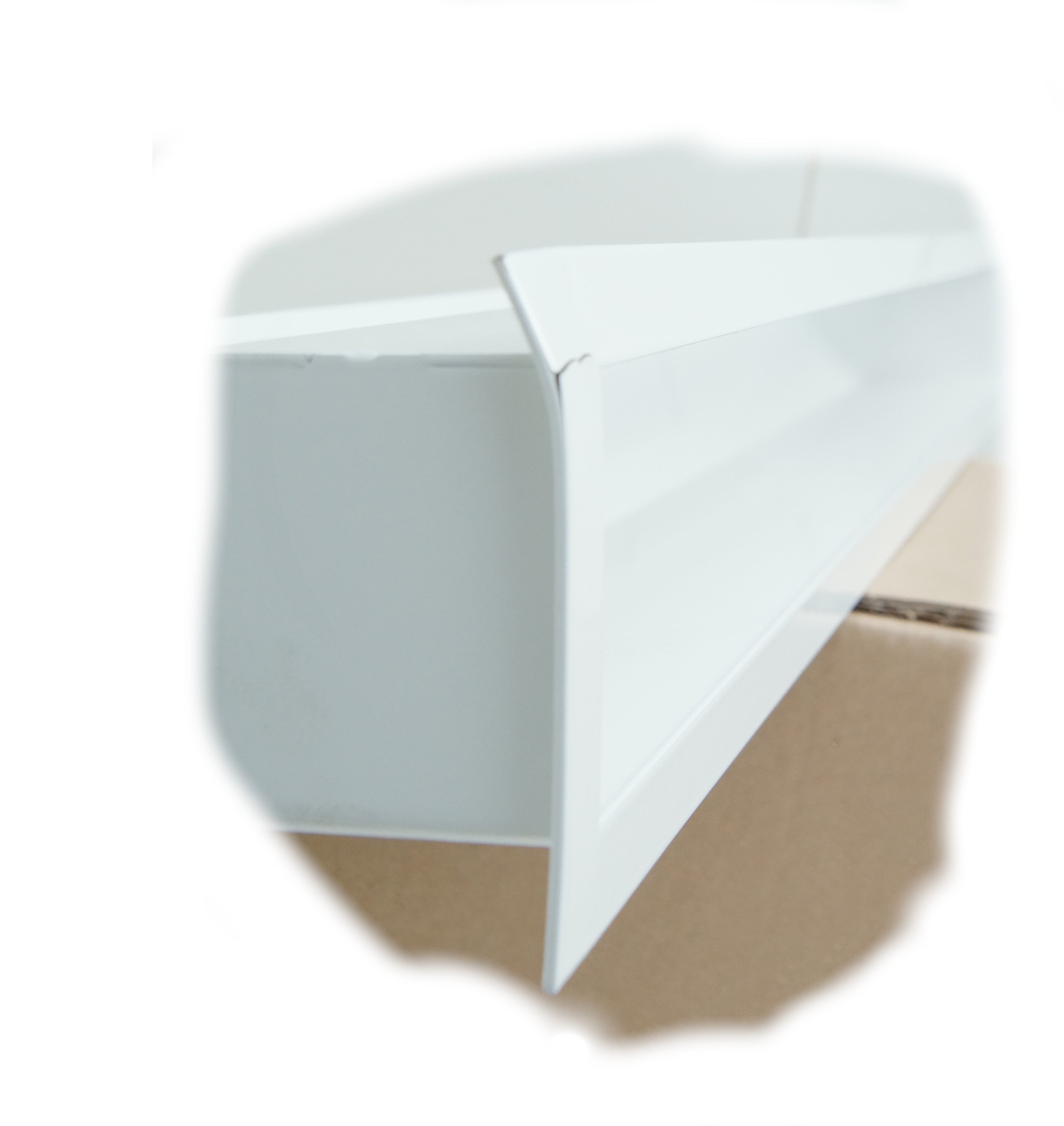 Kratki Lüftungsgitter 45S | 90x800x126,5 mm | weiß | B-Ware