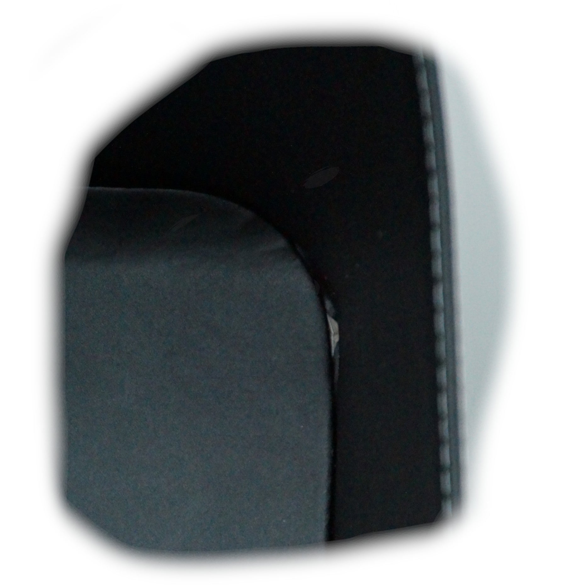 TermaTech | Holzkorb | Lederimitat schwarz | B-Ware