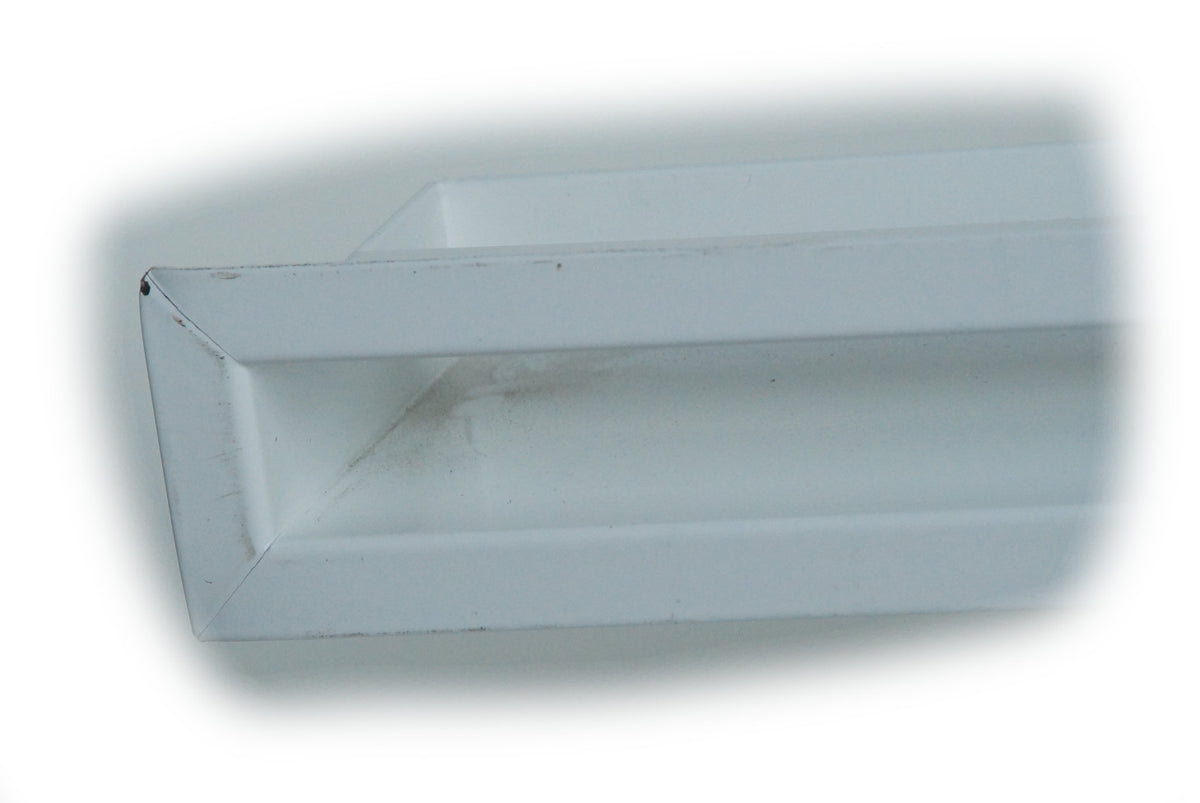 Kamin-Luftleiste / Lufteinlass | 1000x60mm | Weiß | B-Ware 