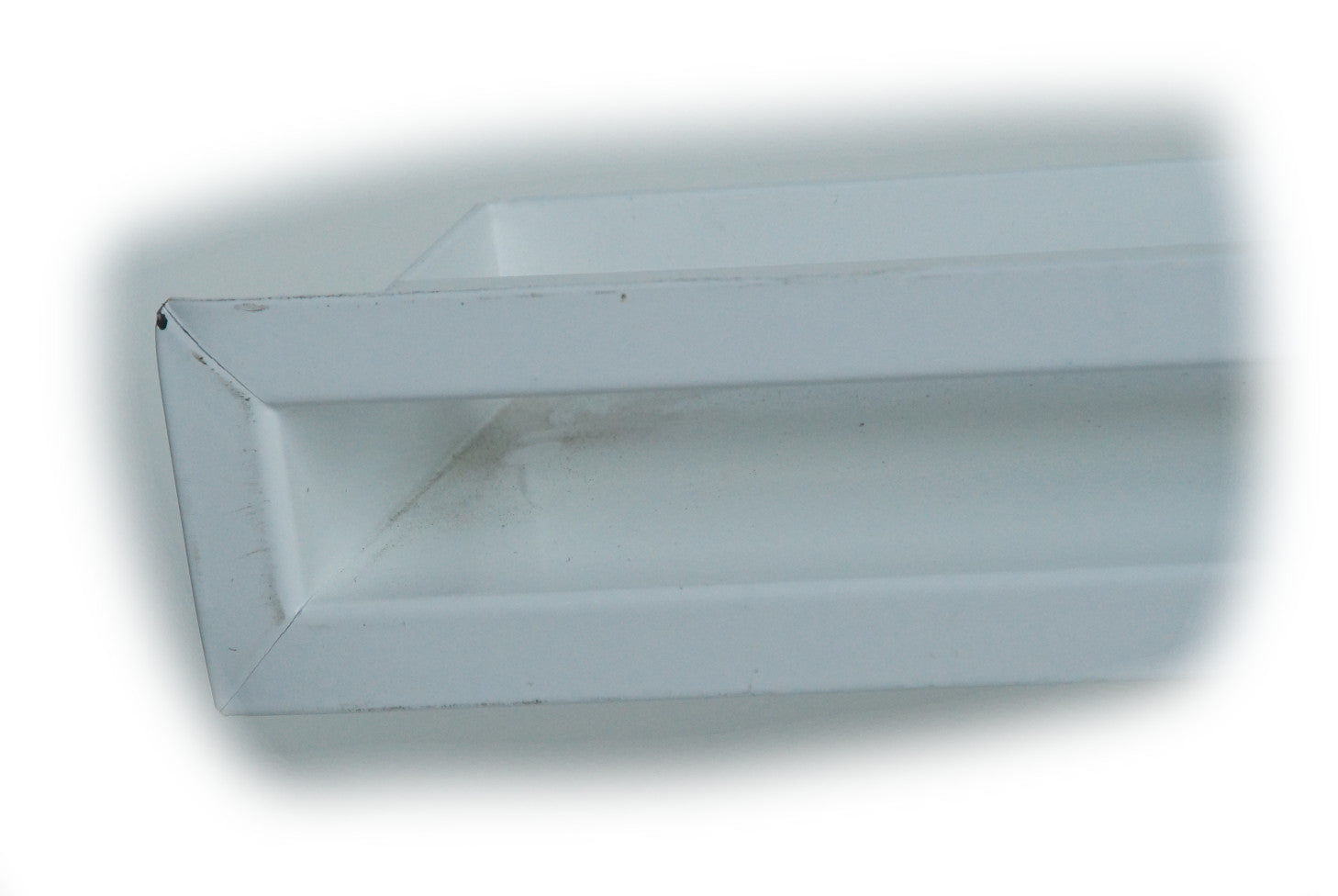 Kamin-Luftleiste / Lufteinlass | 1000x60mm | Weiß | B-Ware 