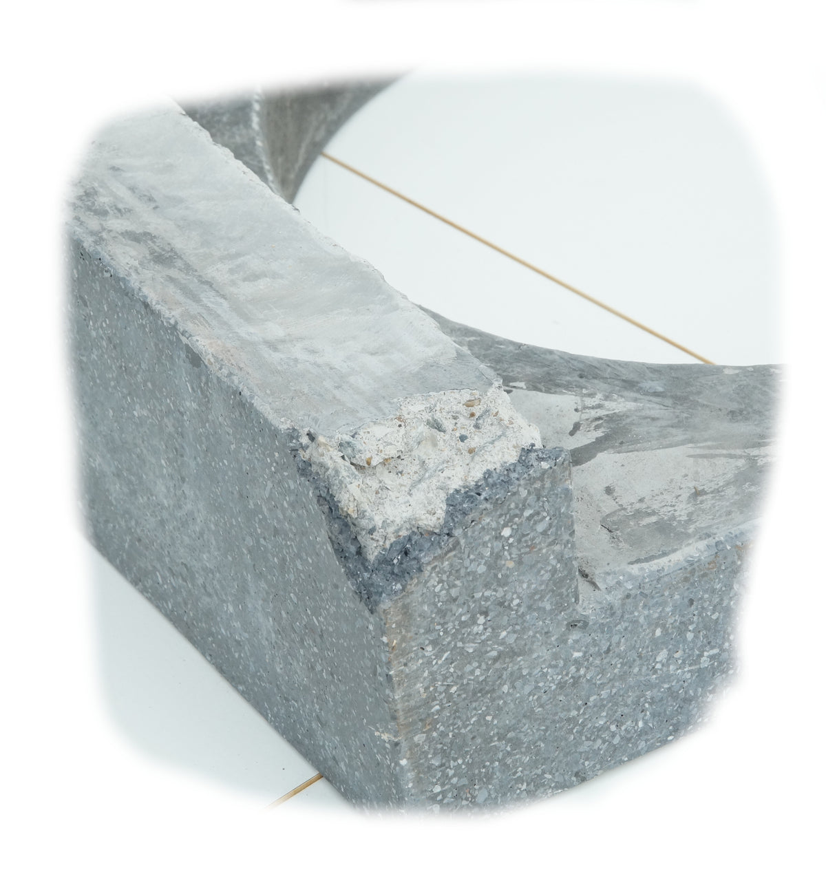 Feuerschale Granito mit eckigem Sockel 