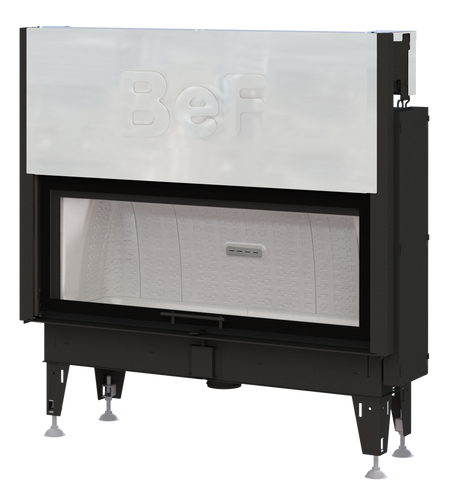 Warmluft Kamineinsatz BEF THERM V 14 |hochschiebbar| 14kW