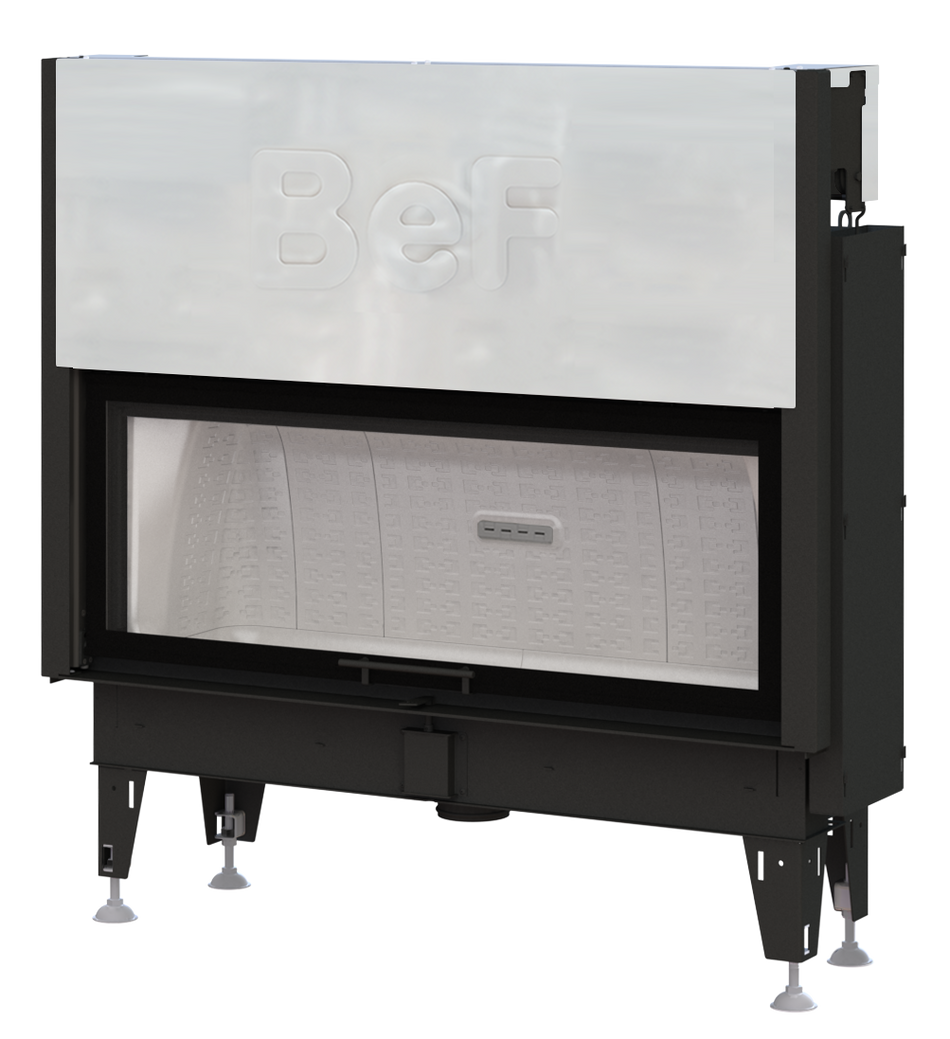 Warmluft Kamineinsatz BEF THERM V 14 |hochschiebbar| 14kW