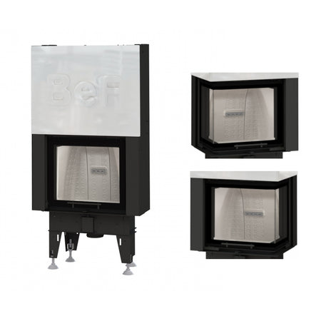 BEF FEEL V 6 | Warmluft Kamineinsatz | hochschiebbar | 5 kW | Klimaworld.com