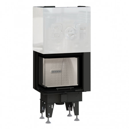 Warmluft Kamineinsatz BEF FEEL V 7 CP | Eckscheibe LINKS | hochschiebbar | 7 kW| Klimaworld.com