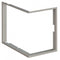 BeF Einbaurahmen | Flat 4 L | 60 mm | Edelstahl