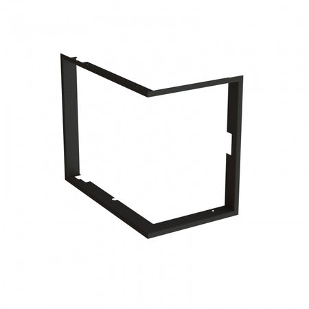 BeF Einbaurahmen Aquatic WH (V) 60 CP/CL, 60 mm schwarz | Klimaworld.com