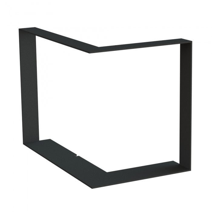 BeF Einbaurahmen Aquatic WH (V) 80 CP/CL, ohne Rand, schwarz | Klimaworld.com